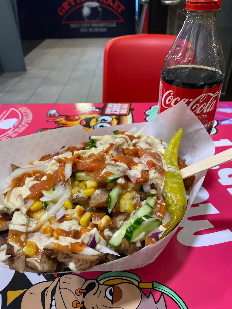 Grytelokket Kylling Kebab middag
